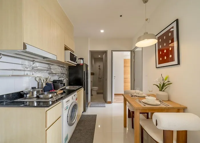 公寓 150m To Bts L Workspace L Pool And Gym L Sontana